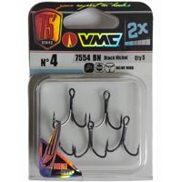 VMC 7554 Hypercut 2X-Strong Inline Treble Hooks